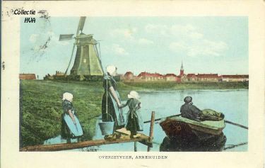 De oude hofstede in de Oranjepolder. De oude hofstede in de Oranjepolder.