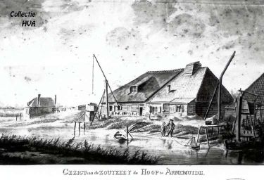 Zoutkeet 'De Hoop', toebehorend aan W.B. van Deinse uit Middelburg. Zie hiervoor het vermelde onder 1825. Zoutkeet 'De Hoop', toebehorend aan W.B. van Deinse uit Middelburg. Zie hiervoor het vermelde onder 1825.