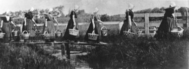 De arme visleursters op weg naar Middelburg.... De arme visleursters op weg naar Middelburg....