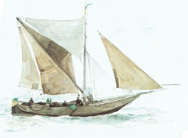 Het op de werf van Meerman gebouwde hoogaarstype. Het op de werf van Meerman gebouwde hoogaarstype.