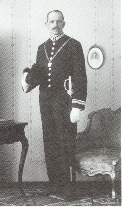 Burgemeester mr. H.F. Lantsheer. Burgemeester mr. H.F. Lantsheer.