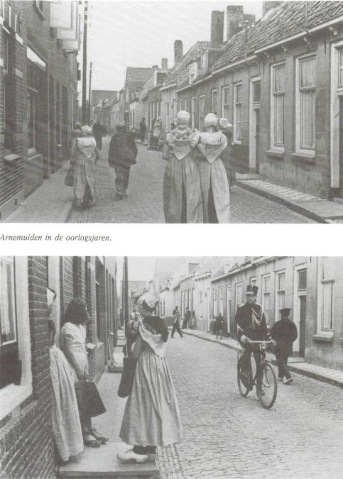 Arnemuiden in de oorlogsjaren. Arnemuiden in de oorlogsjaren.