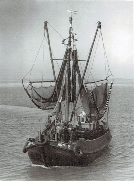 De vissers trekken naar het noorden. De vissers trekken naar het noorden.